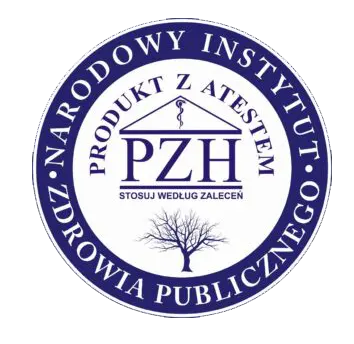 O nas 5 Znak PZH – Narodowy Instytut Zdrowia Publicznego, produkt z atestem