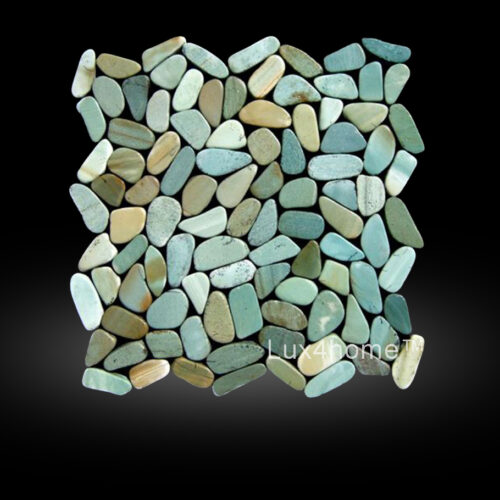Mozaika z ciętych otoczaków GREEN PEBBLE