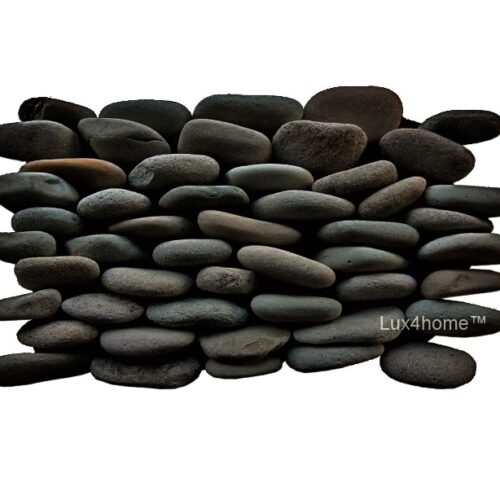 Mozaika z otoczaków 3D Bali Black Grey Mozaika z otoczaków 3D Bali Black Grey
