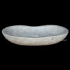 Umywalka marmurowa IDS 001 Cream Umywalka marmurowa IDS 001 Cream – wydłużona owalna misa, widok z boku