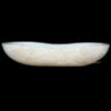 Umywalka marmurowa IDS 001 Cream Umywalka marmurowa IDS 001 Cream – wydłużona owalna misa, widok z boku