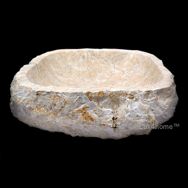 Umywalka marmurowa JURRASIC Marble Cream Umywalka marmurowa JURRASIC Marble Cream