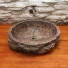Umywalka marmurowa JURRASIC MARBLE Umywalka marmurowa JURRASIC MARBLE – na drewnianym blacie