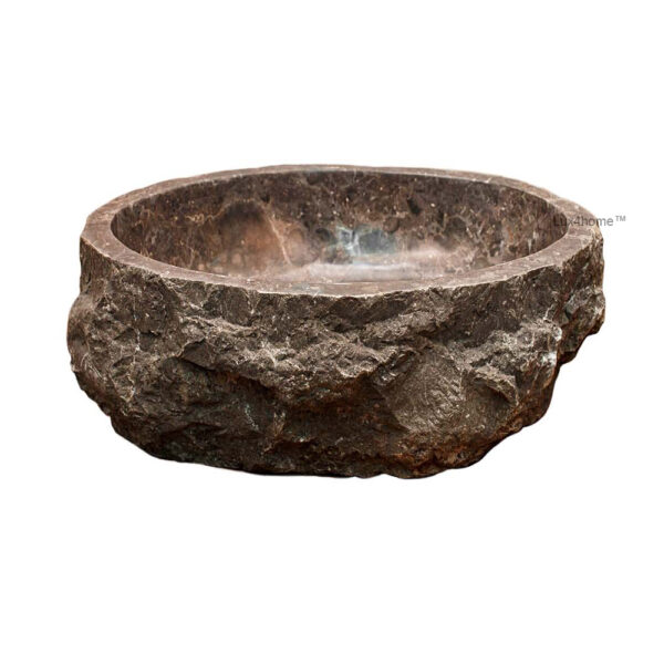Umywalka marmurowa JURRASIC MARBLE Umywalka marmurowa JURRASIC MARBLE – misa z chropowatą naturalną powierzchnią zewnętrzną