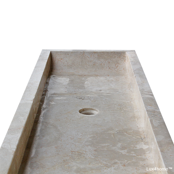 Umywalka marmurowa LAVOIR SMOOTH Cream Umywalka marmurowa LAVOIR SMOOTH Cream – zbliżenie