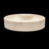 Umywalka marmurowa TRIA Cream Umywalka marmurowa TRIA Cream – widok z boku