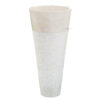 Umywalka wolnostojąca PEDESTAL HAMMERED Cream Umywalka wolnostojąca PEDESTAL HAMMERED Cream – widok z przodu