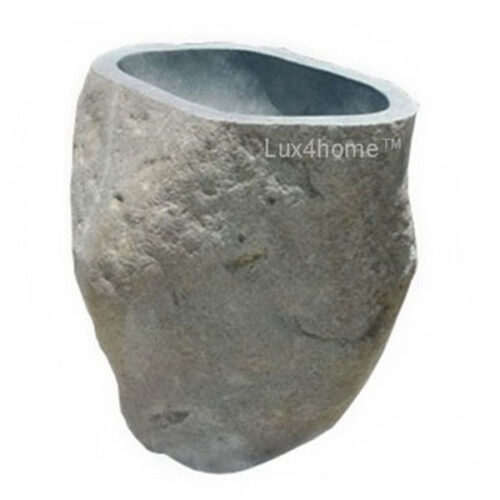 Umywalka z kamienia rzecznego SOLID PEDESTAL Umywalka z kamienia rzecznego SOLID PEDESTAL