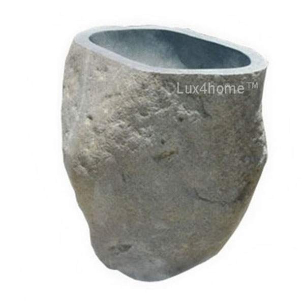 Umywalka z kamienia rzecznego SOLID PEDESTAL Umywalka z kamienia rzecznego SOLID PEDESTAL