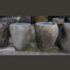 Umywalka z kamienia rzecznego SOLID PEDESTAL Umywalka z kamienia rzecznego SOLID PEDESTAL – dwie umywalki o odmiennych naturalnych kształtach