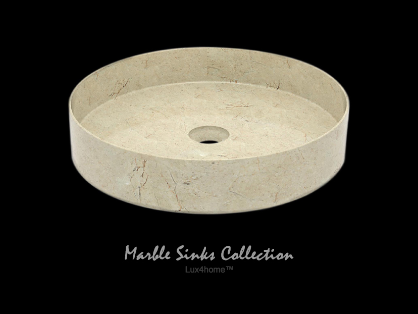Katalogi 7 Okładka katalogu umywalek marmurowych Lux4home Marble Sinks Collection
